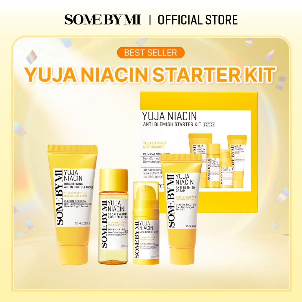 [NO.1 BRIGHTENING KIT] SOME BY MI Yuja Niacin Anti Blemish Starter Kit