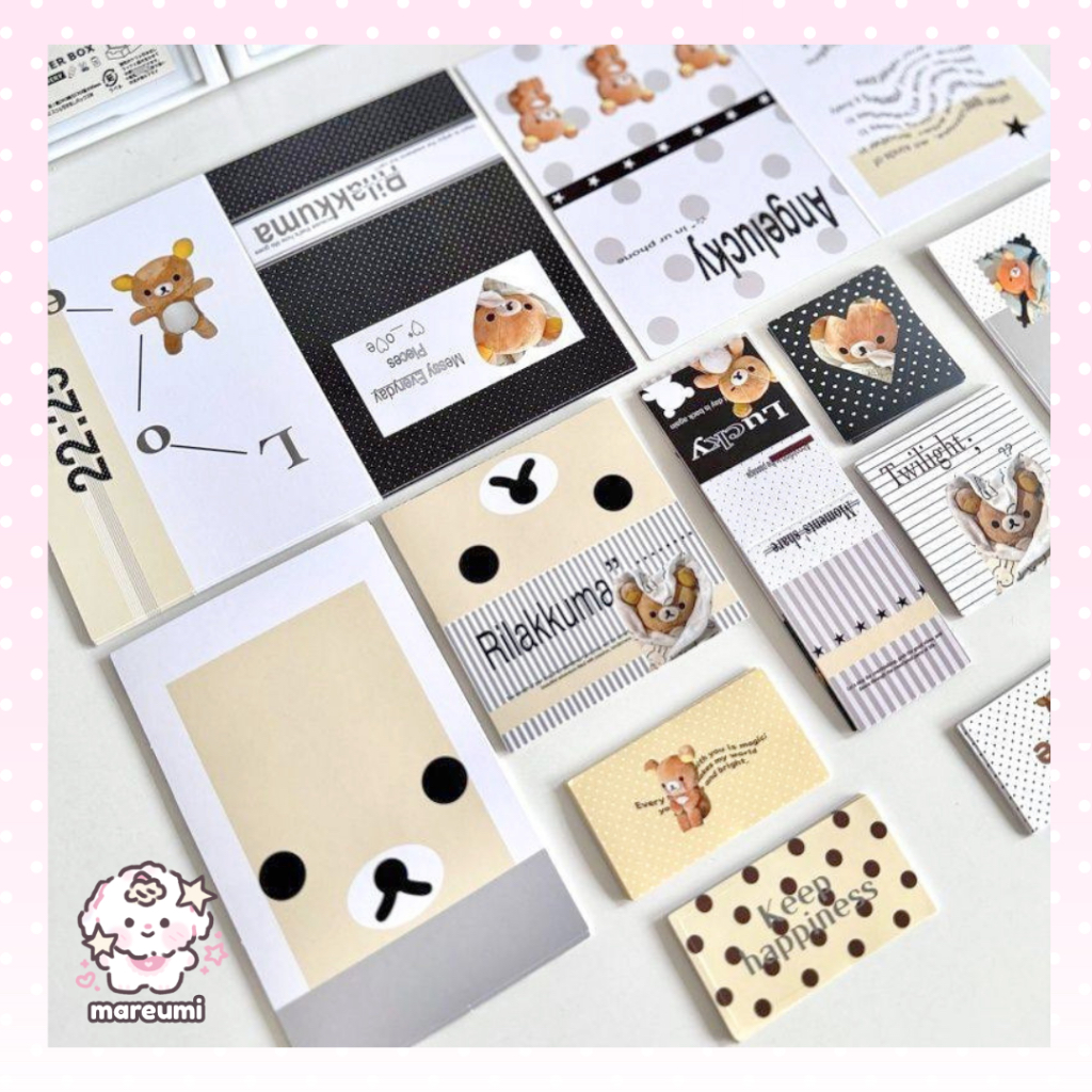 [MAREUMI] Packing Photocard Mini Lucu KPOP Sticker Set Sellkor Sellchin