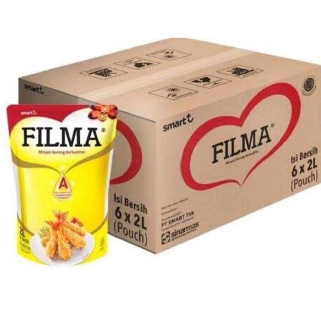 Minyak Goreng Filma 1 Dus ( 2 Liter x 6 )