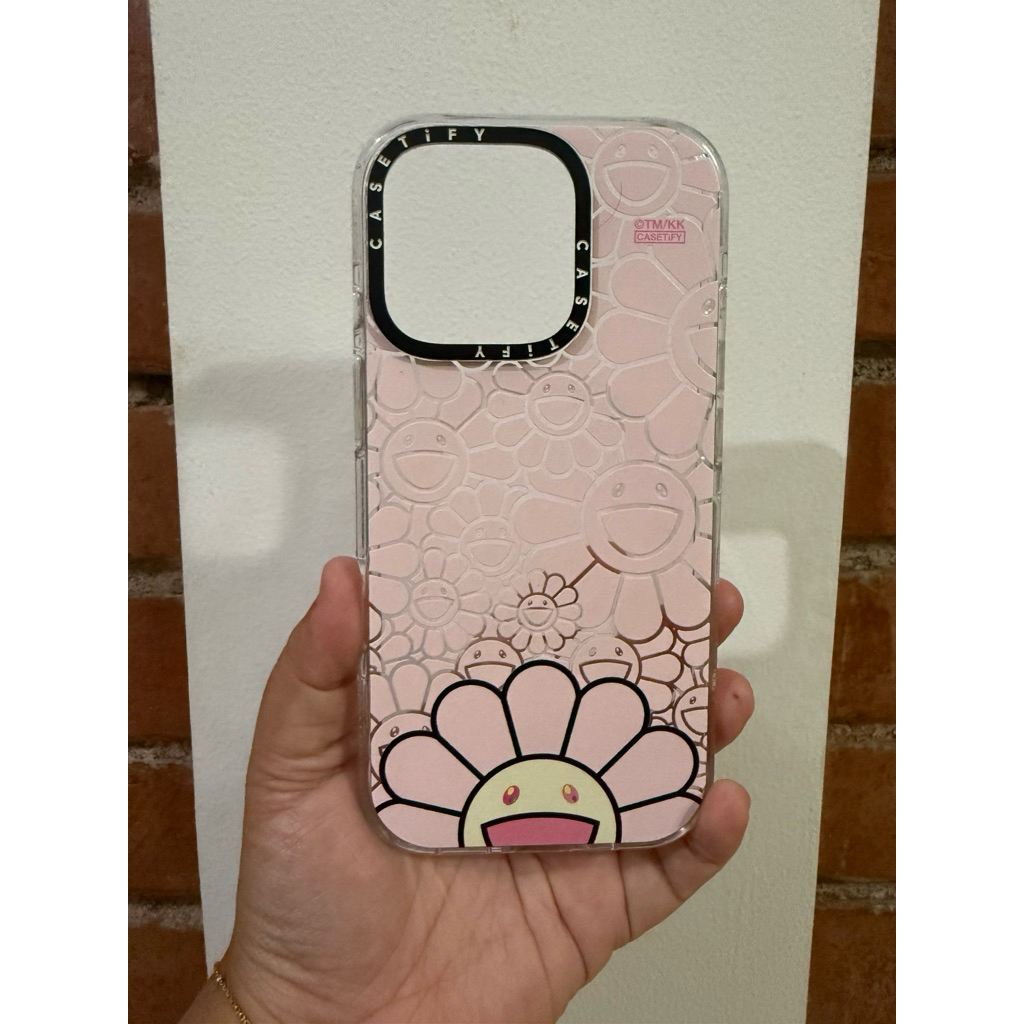 Preloved Casetify Original Case Iphone 16 pro - Takashi Murakami Flower Bloom Edition Magsafe