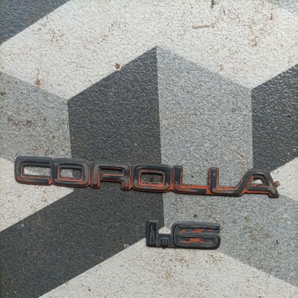 Emblem Toyota Corolla Twincam 1.6