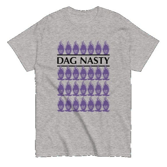 DAG NASTY HEADS TAG GILDAN HEAVY SIZE L T SHIRT
