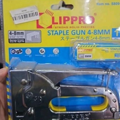 Staples Tembak Steples Gun Hand Tacker Manual Jok R23 Lippro Original