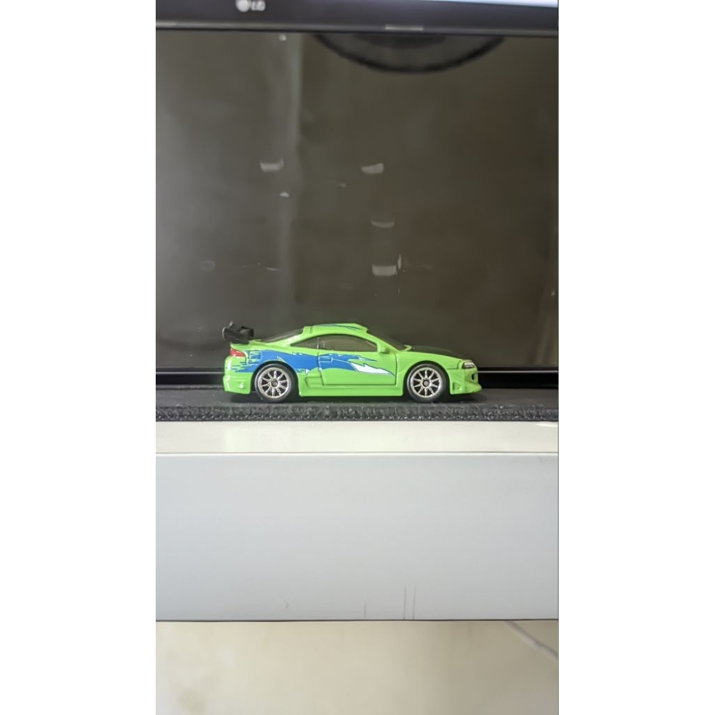 [Base Besi ] hotwheels Mitsubishi eclipse fast and furious reguler loose swap  ban karet