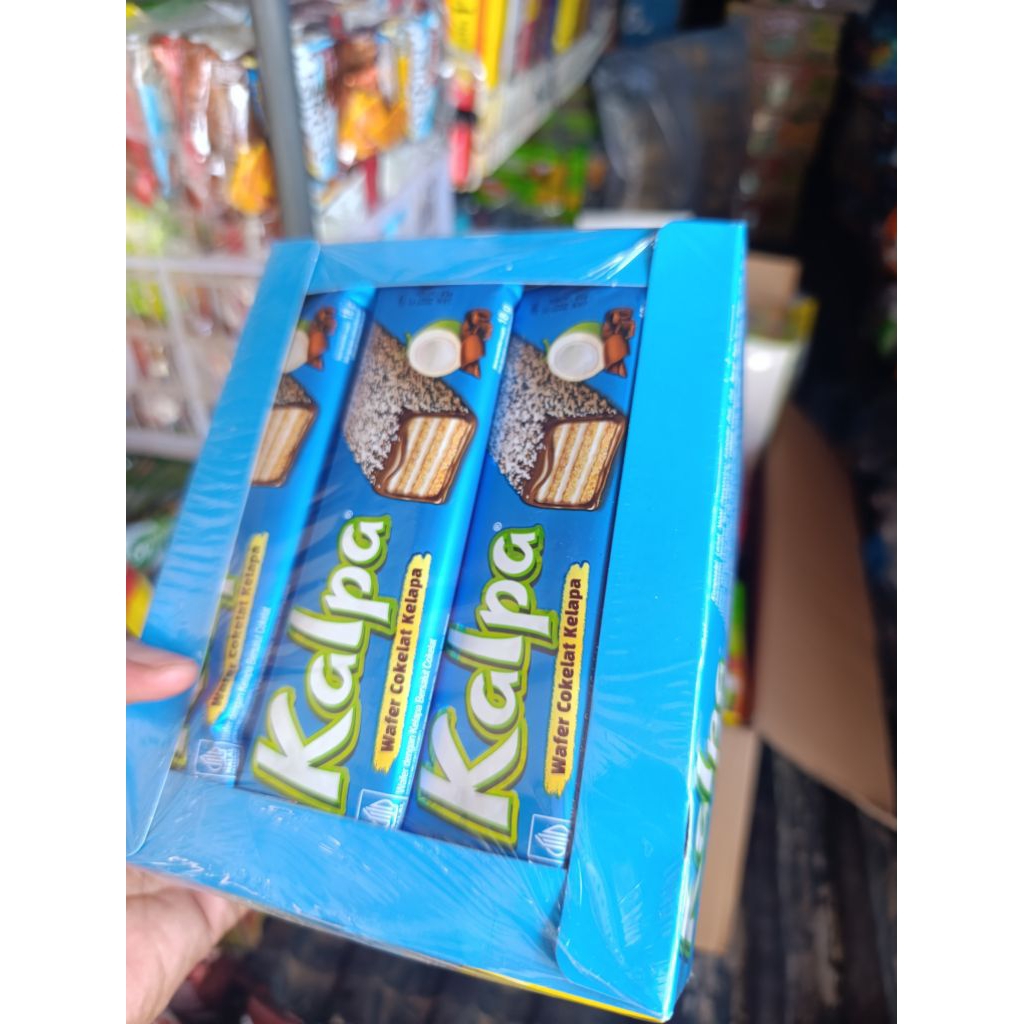Biskuit Wafer Kalpa Mayora - Coklat Kelapa 22 gram
