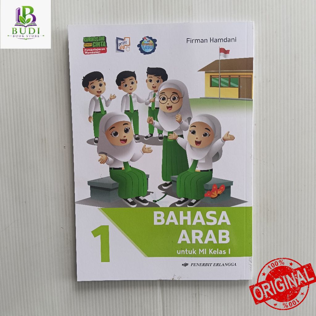 Bahasa Arab Kelas 1 MI Kurikulum Berbasis Cinta Erlangga