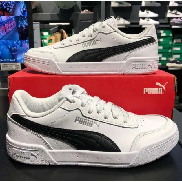 Sepatu Casual Caracal Puma White-Puma Black 369863 03