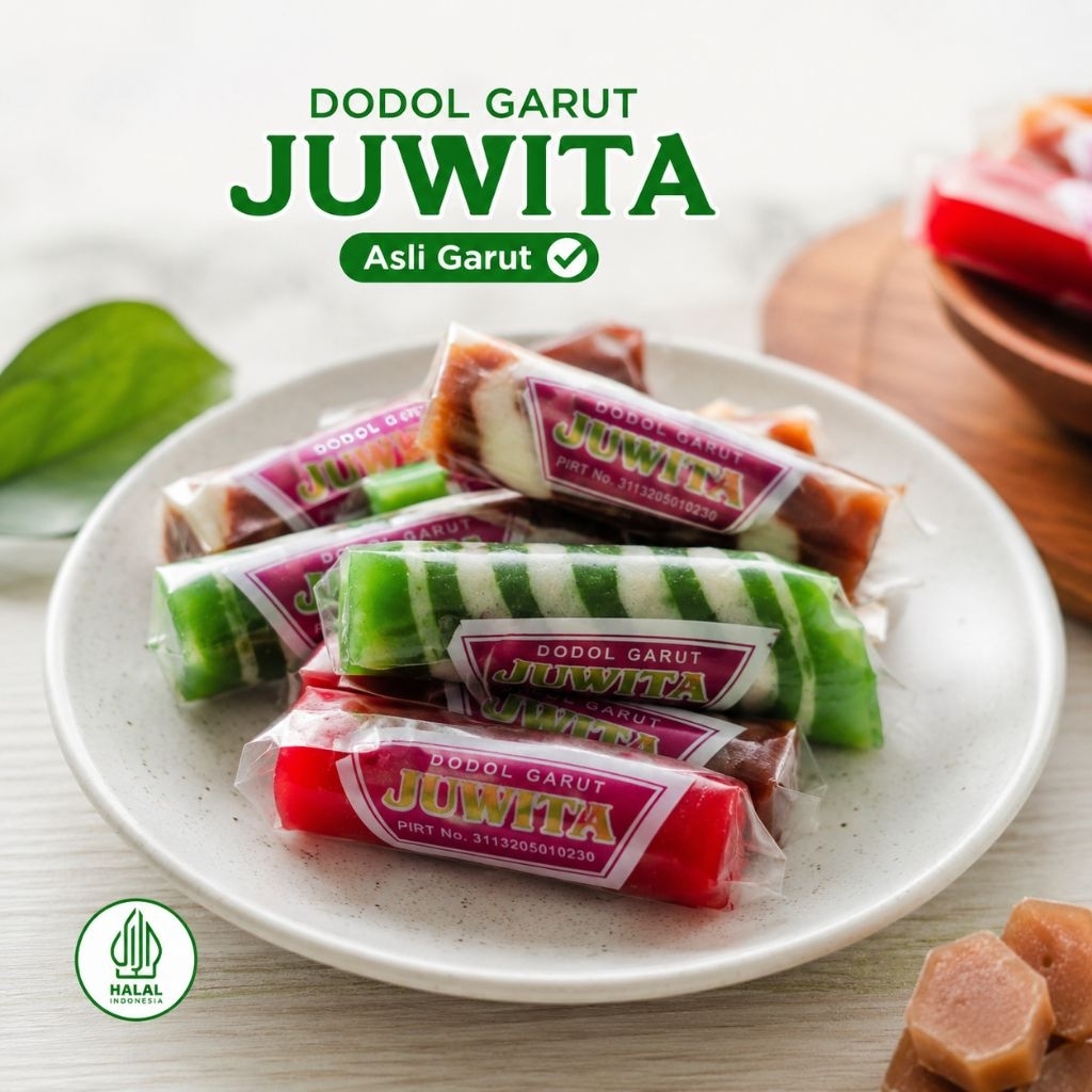 Dodol Garut Asli Juwita Aneka Rasa Dodol Legit Lembut Oleh Oleh Garut Snack Halal Murah 250gr 500gr 