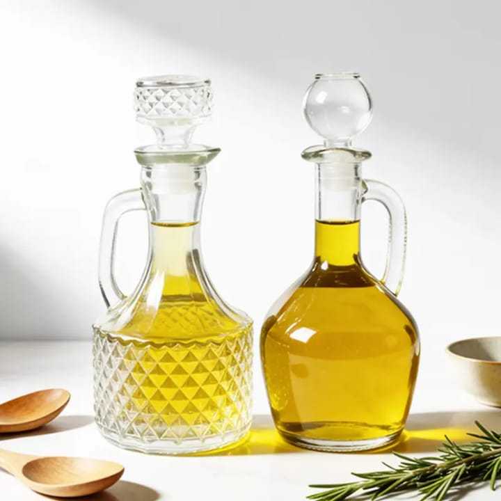 [ BAHAN KACA TEBAL ] BOTOL OLIVE OIL UNIK BOTOL ANTIK BOTOL MEWAH SERBAGUNA  560  ML