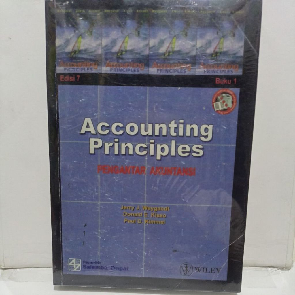 ACCOUNTING PRINCIPLES PENGANTAR AKUNTANSI BUKU 1 EDISI 7 buku bekas mulus