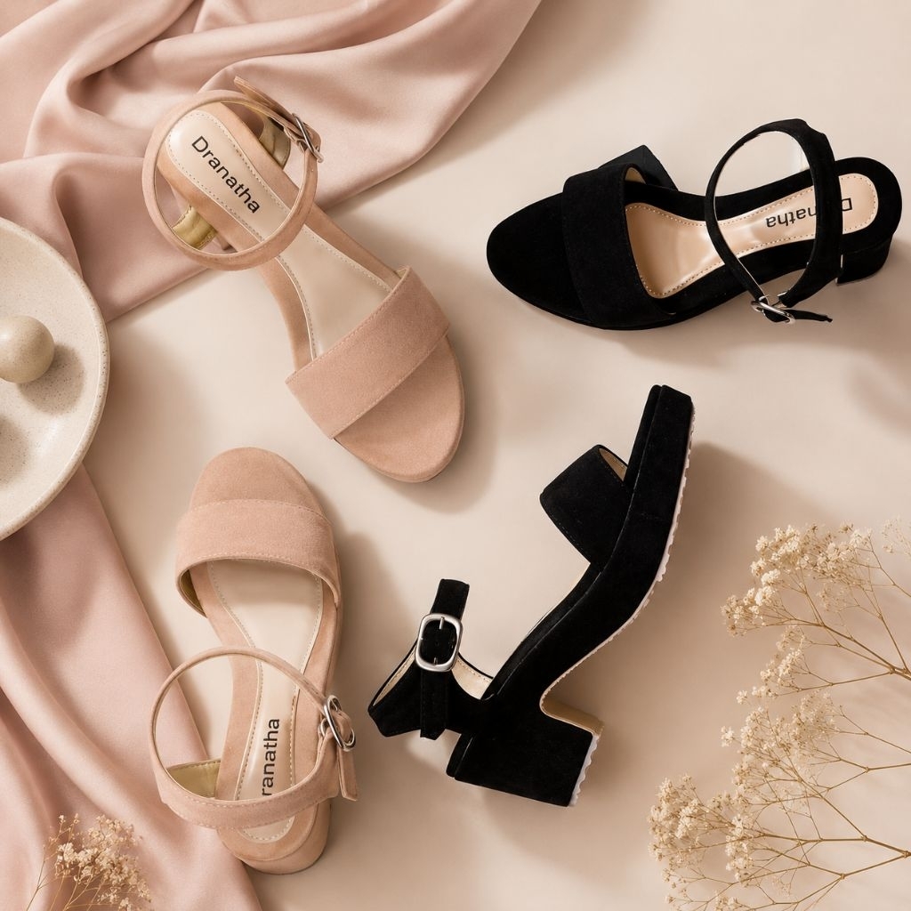 TAYLOR DRANATHA heels wanita 6cm heels wisuda