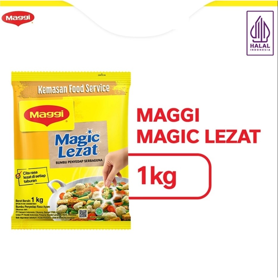 Maggi Magic Lezat Bumbu Penyedap rasa Maggi Lezat 1Kg