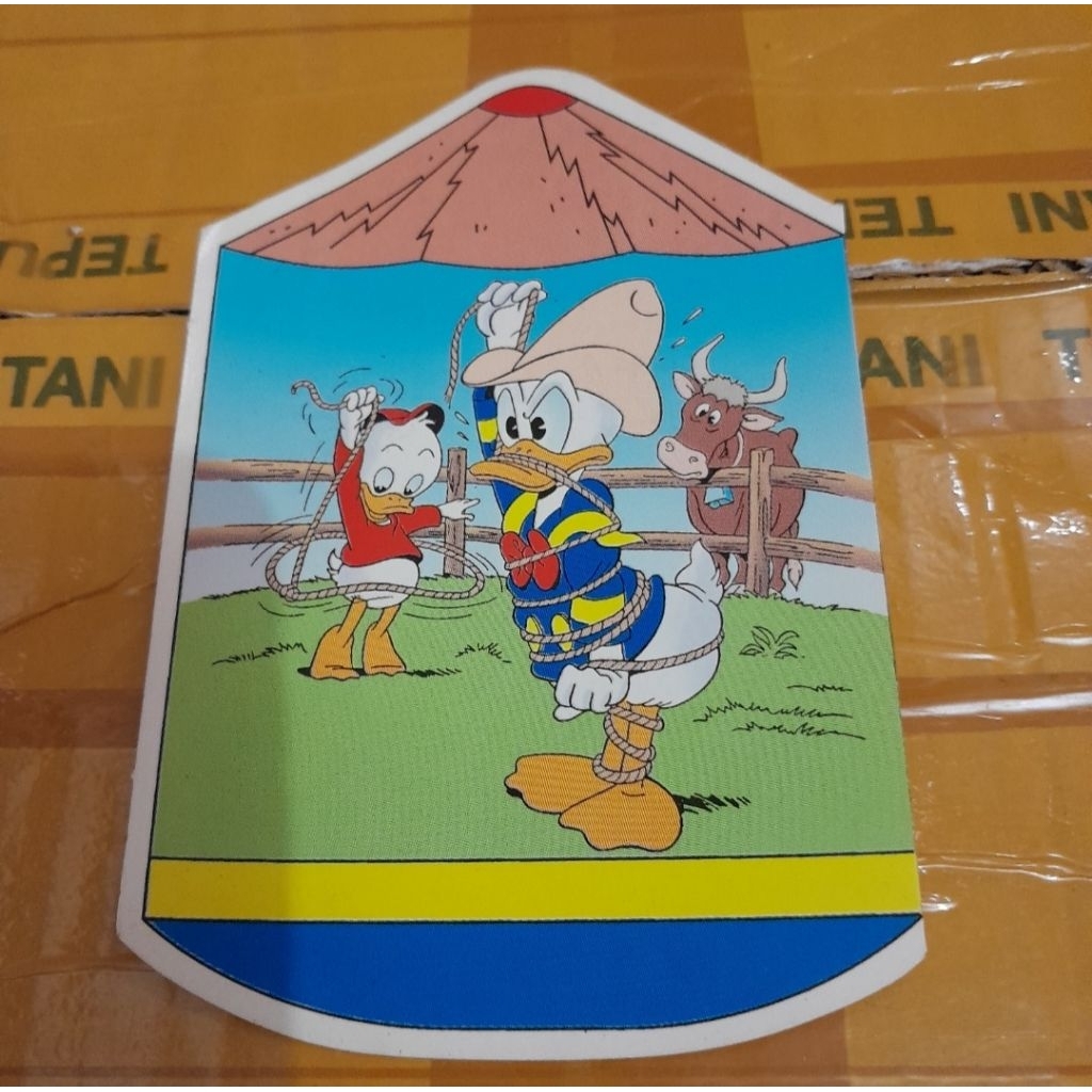 Kartu Kalender Juni 1993 Donal Bebek