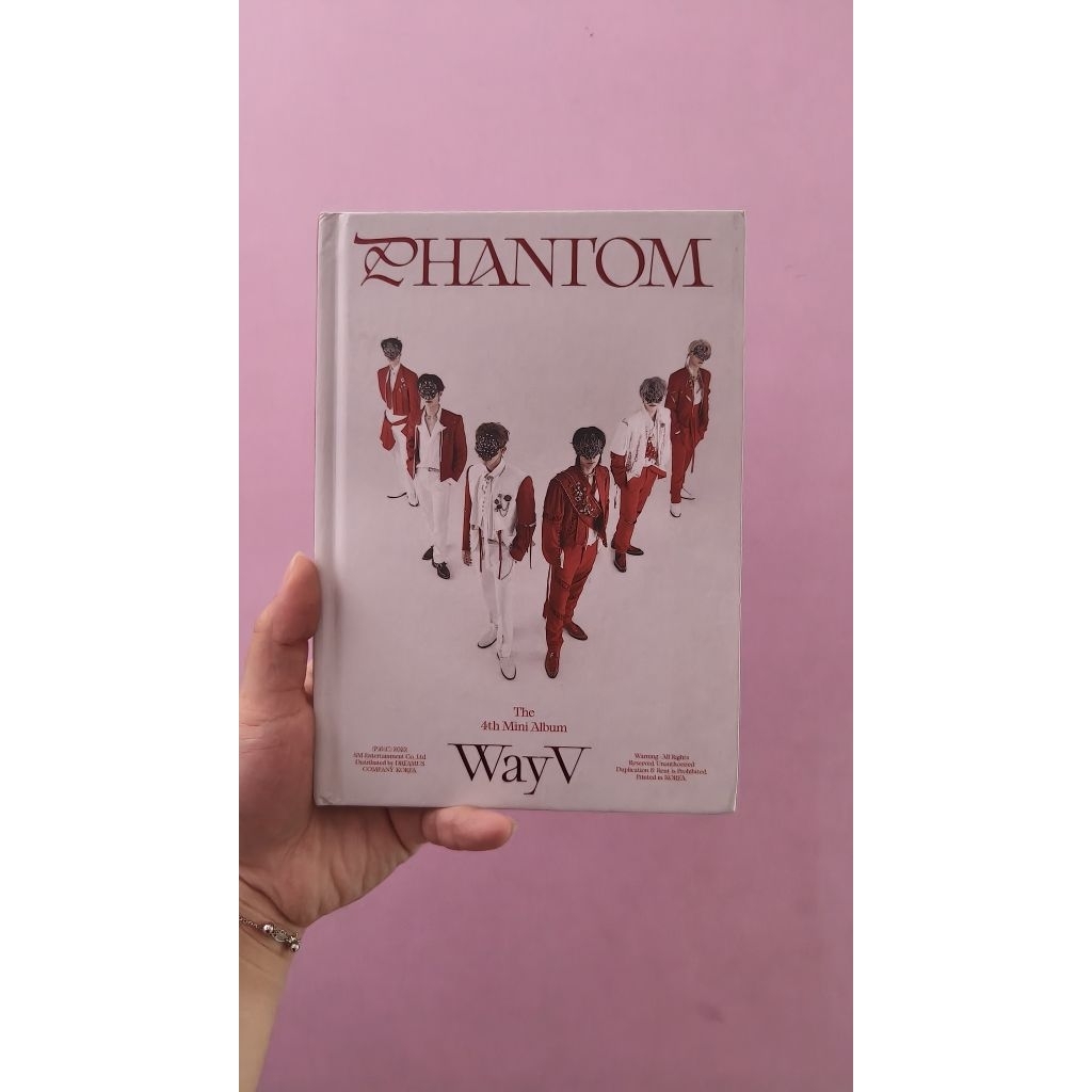 album wayv phantom (PC juga masih ada) ( untuk liat PC chat admin)