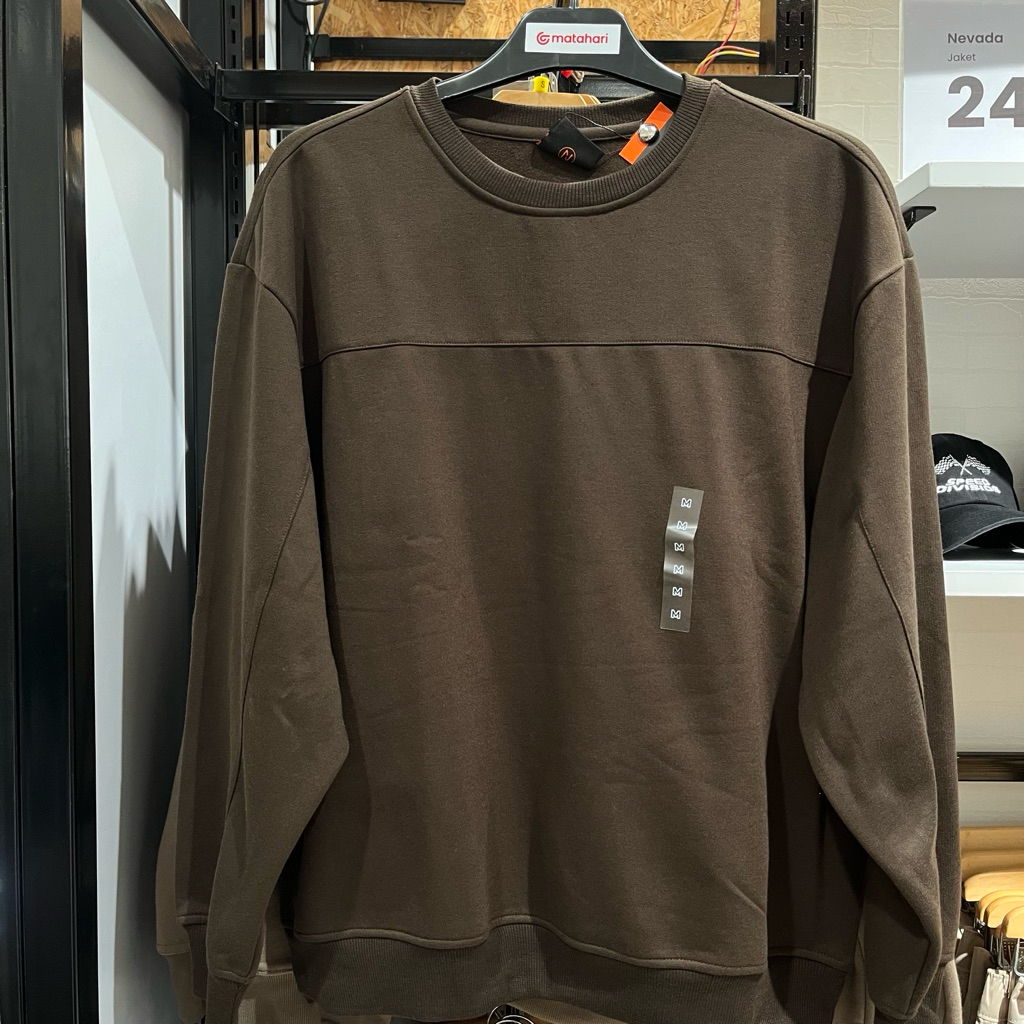 N3V4D4 Sweater Pria Sweatshirt Bahan Sangat Halus Model Kekinian dan original matahari S-XL