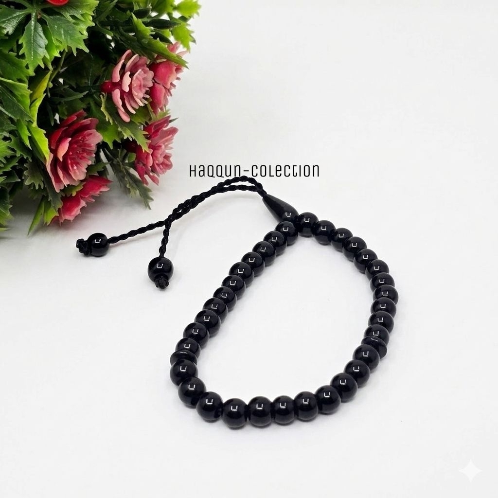 GELANG BATU BLACK JADE