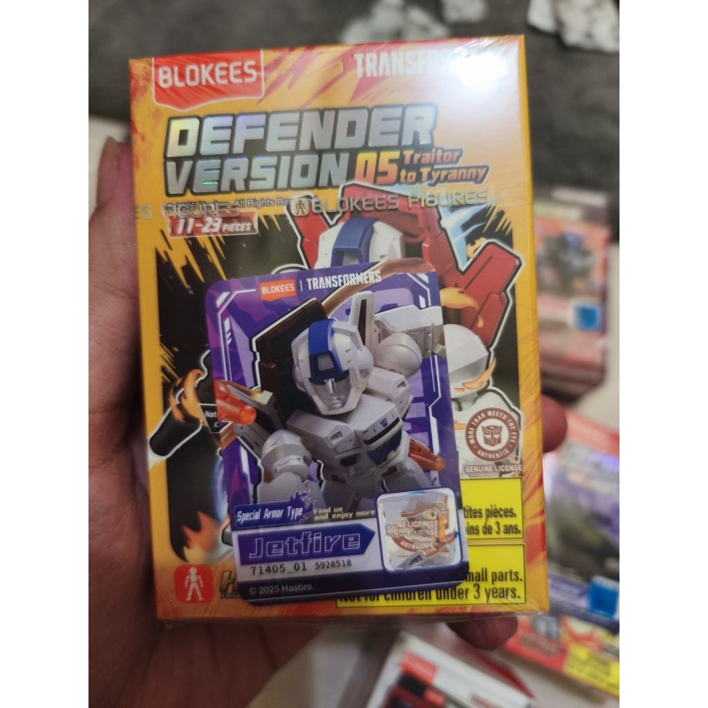 Super Secret Jetfire Blokees Ofc/Belum Scan
