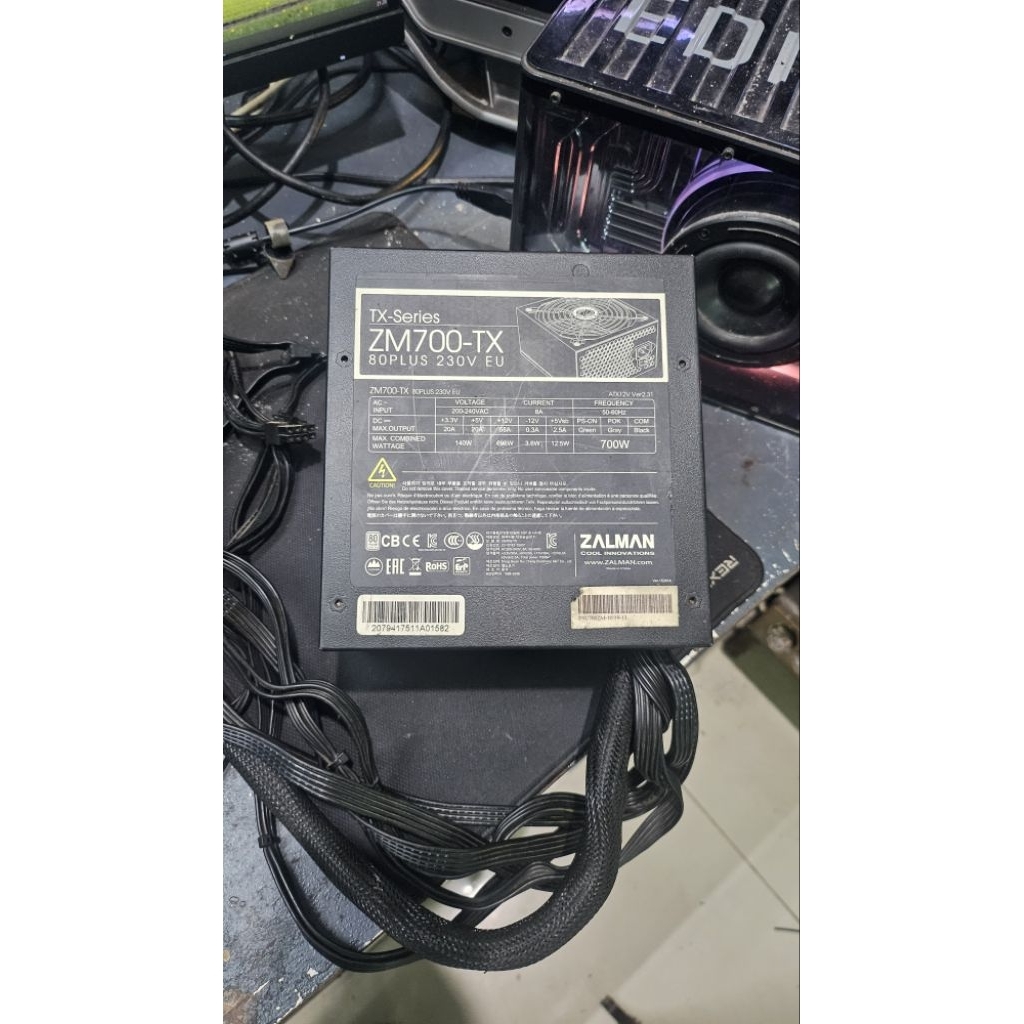 Zalman PSU ZM700-TX 80 Plus 700watt