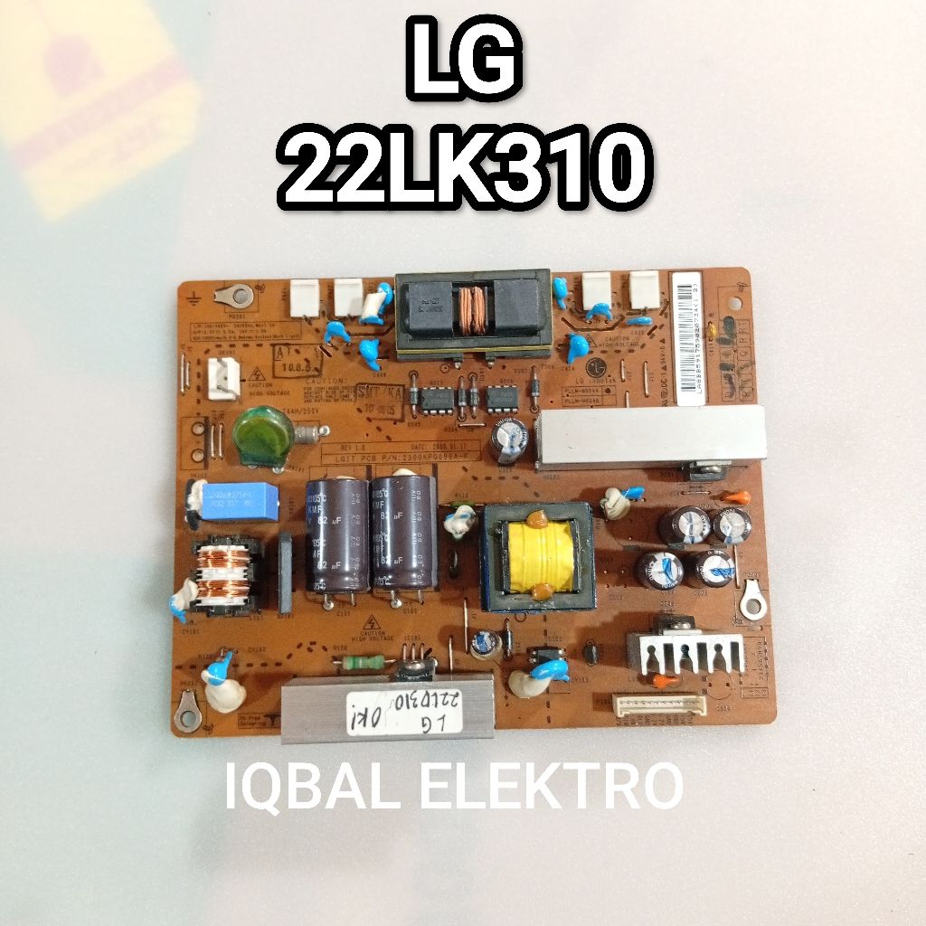 PSU - POWER SUPPLY - MESIN TV LG LED 22LK310
