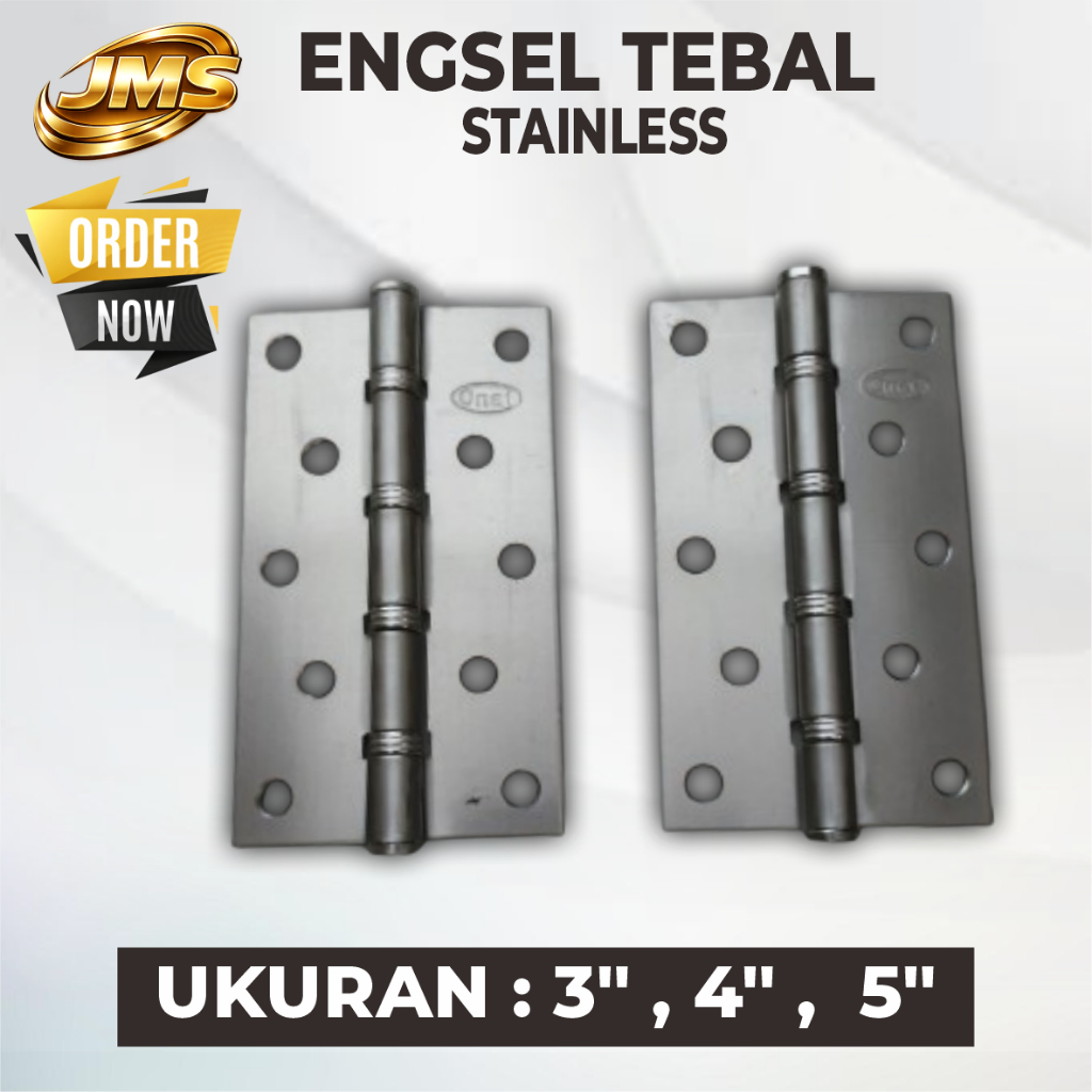 ENGSEL Stainless Tebal / Engsel Pintu Stainless Tebal /  Engsel Pintu Tebal Stainless Steel