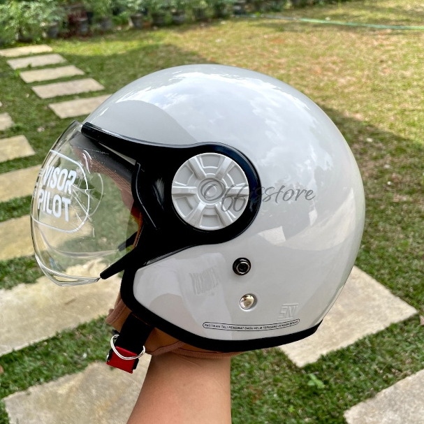 Helm Hijab Premium Bisa Untuk Cewek atau Cowok SNI