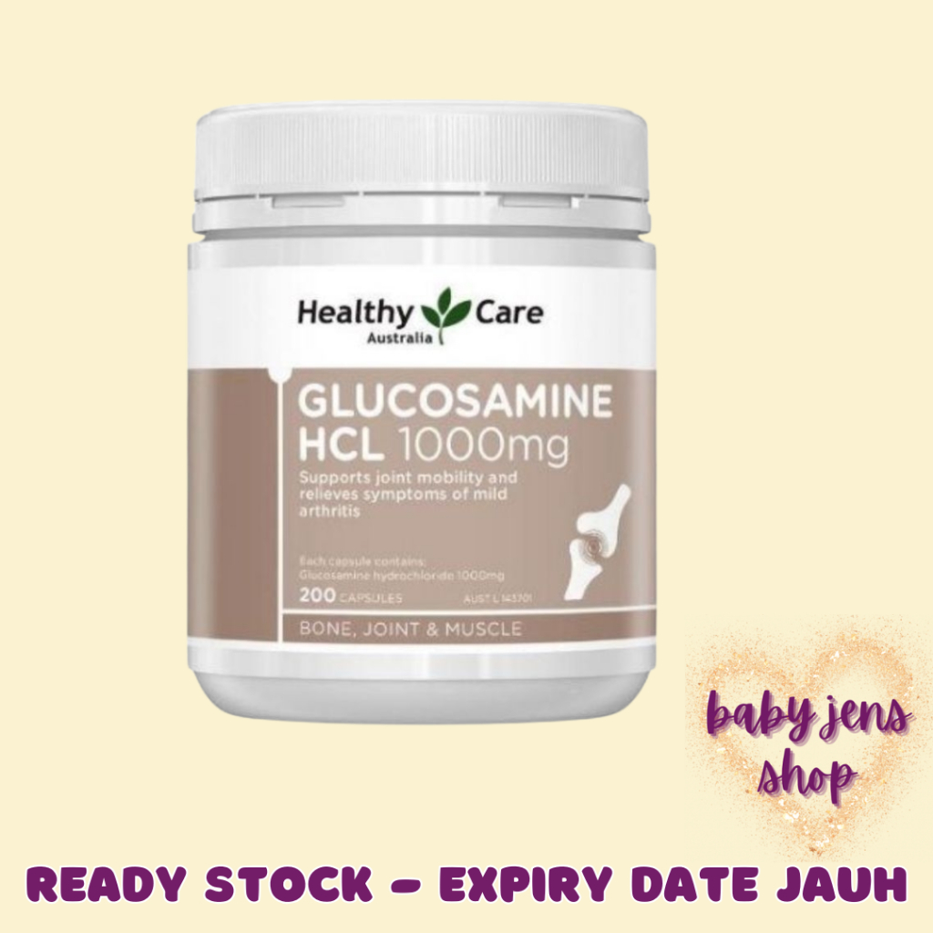 Healthy Care Australia Glucosamine 1000 Mg 200 Tablets