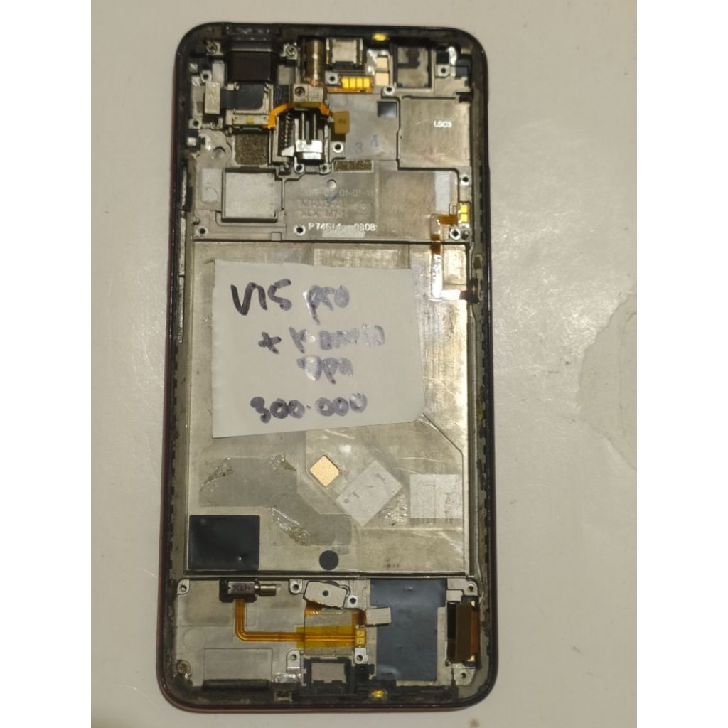 lcd + frame dan kamera depa vivo v15 pro second