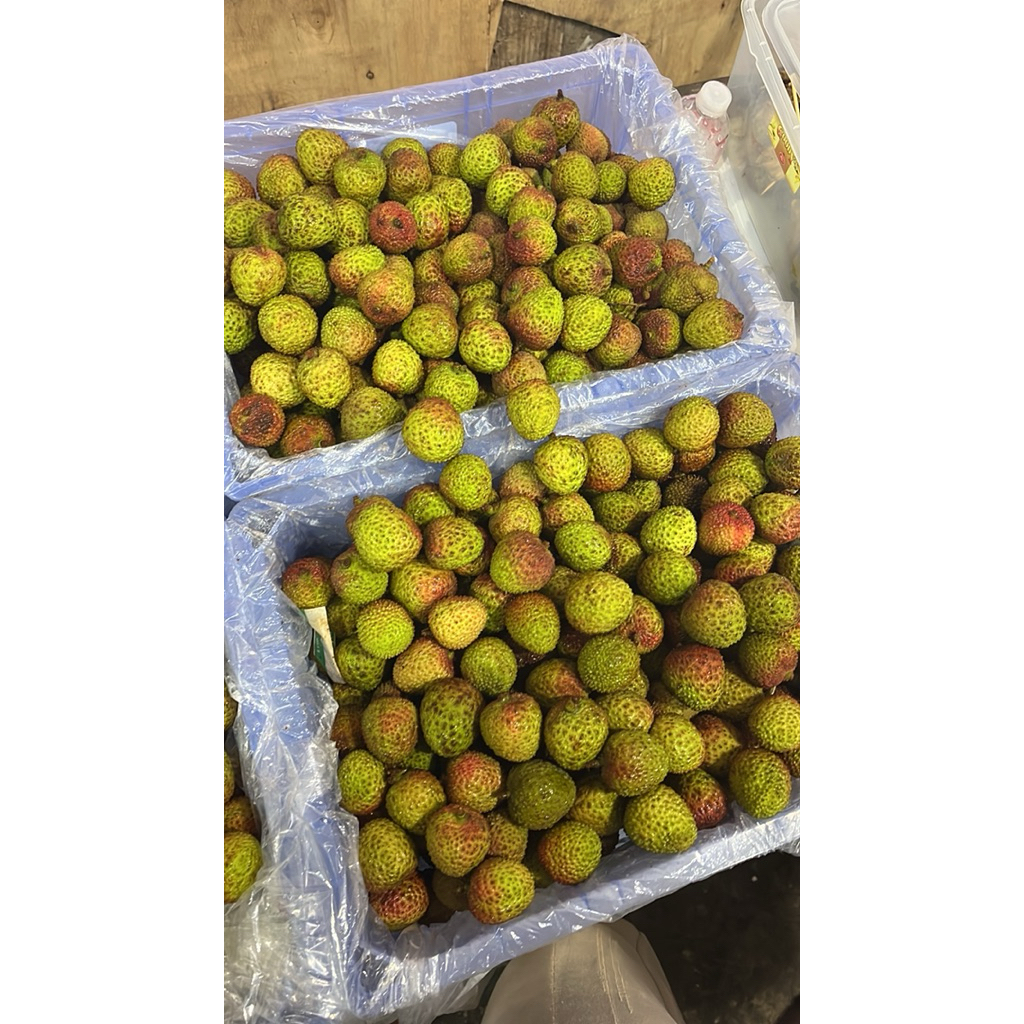 Buah Leci Manis 1kg Leccy Madu