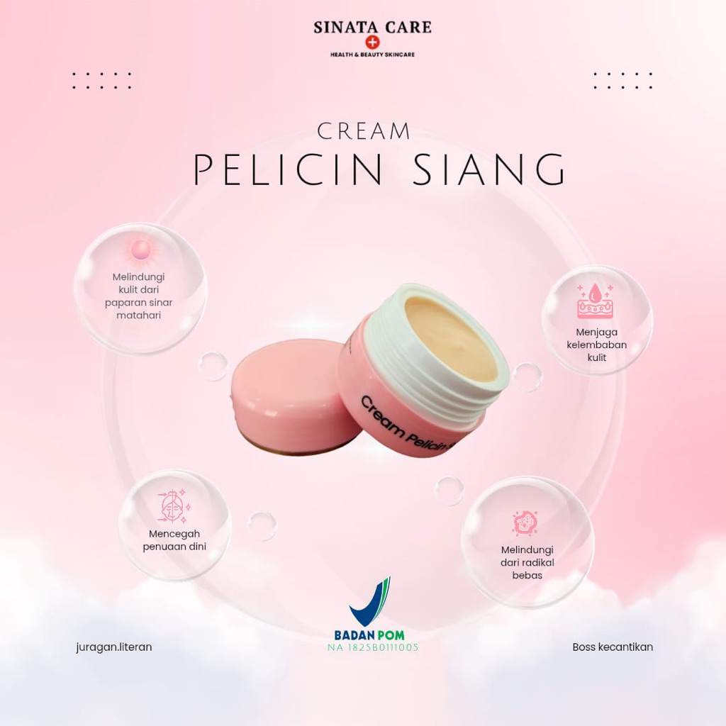 CREAM PELICIN SIANG 10 gr ( Salep Pelicin Siang )