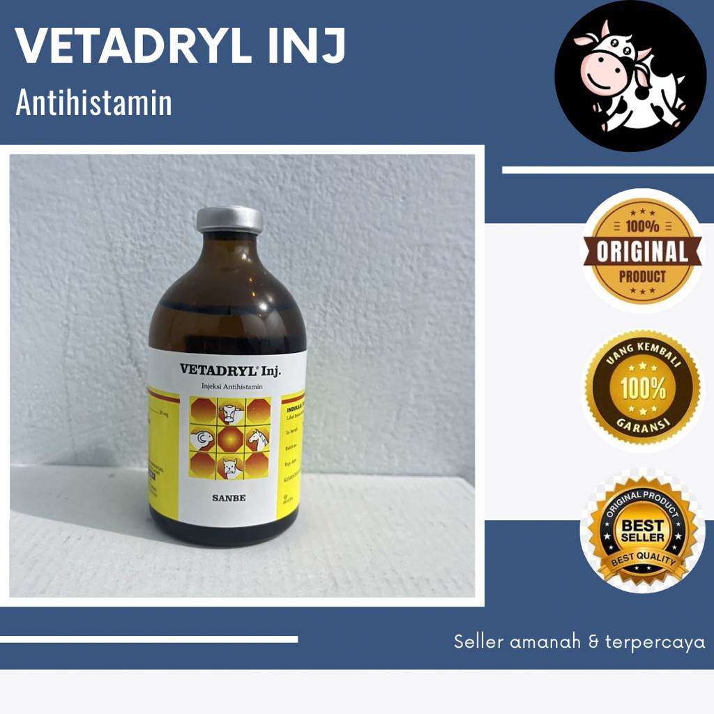Vetadryl 100ml (antihistamin)