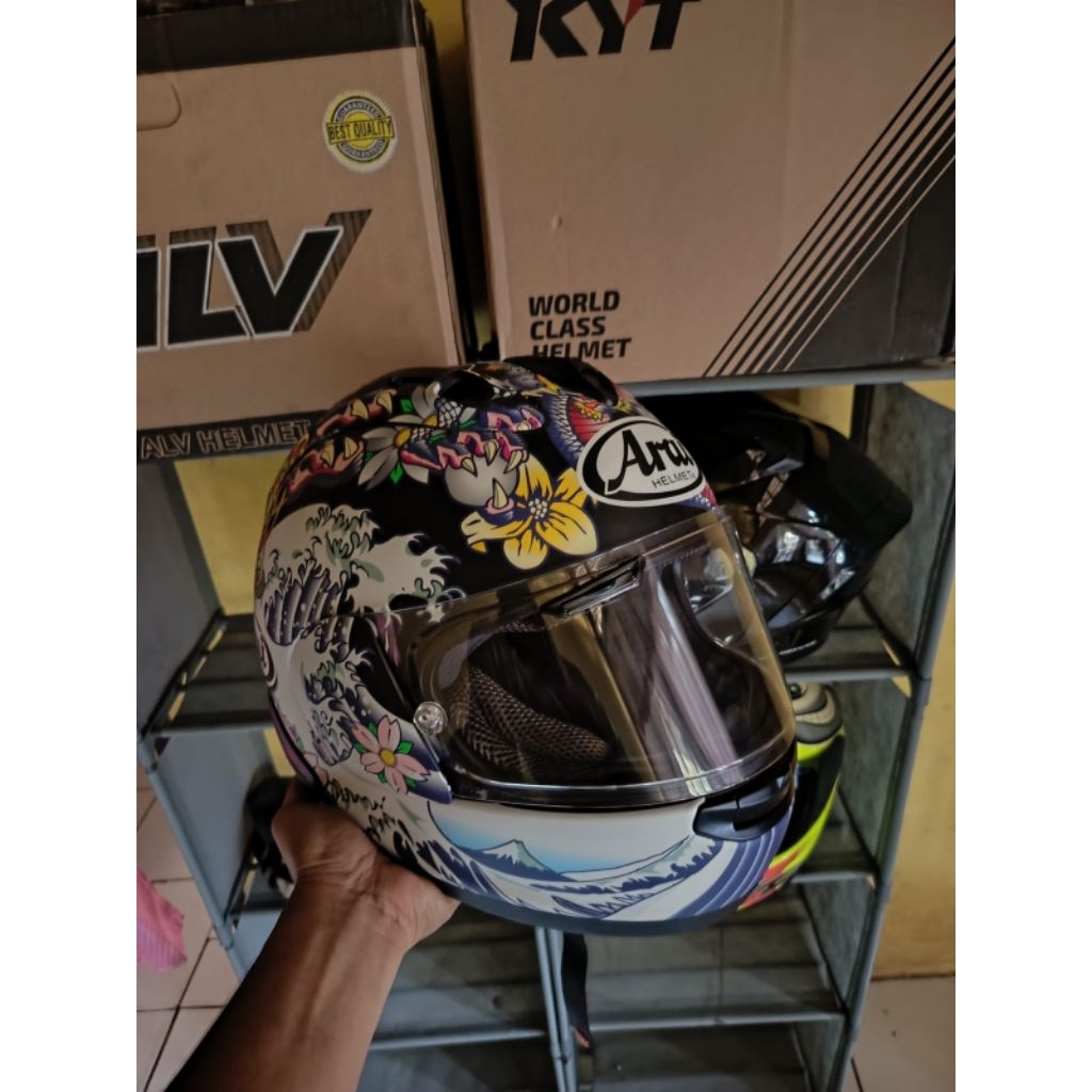 ARAI HELM RX-7X ORIENTAL | FLAT BLACK | ARAI RX7X FULLFACE