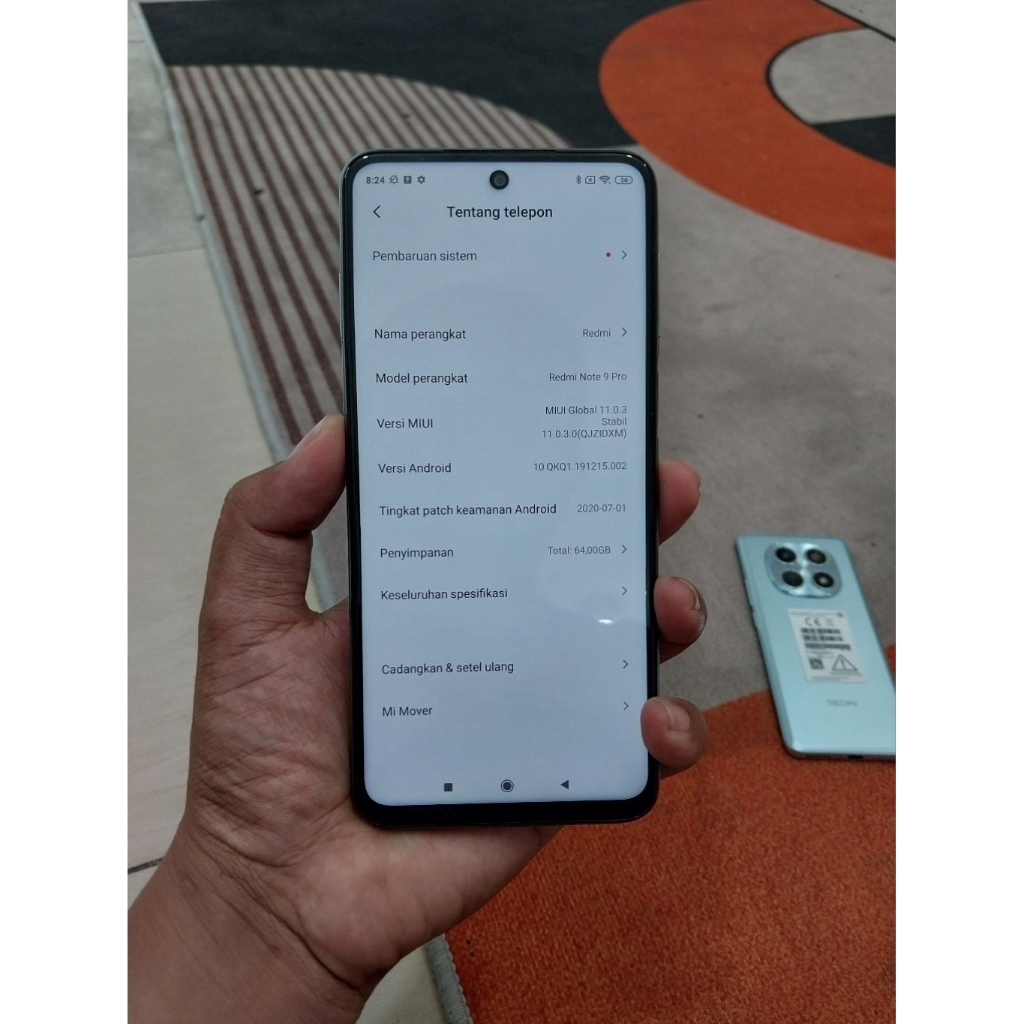 Redmi note 9 pro 6/64 NFC