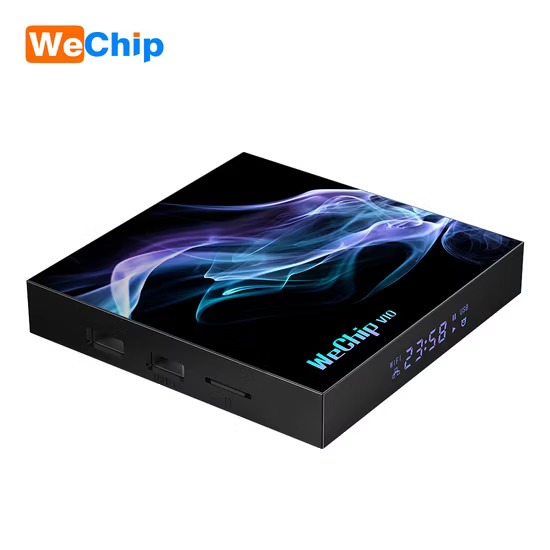 WeChip V10 - Android 10.0 Smart TV Box 4K Display - RAM 4GB ROM 32GB