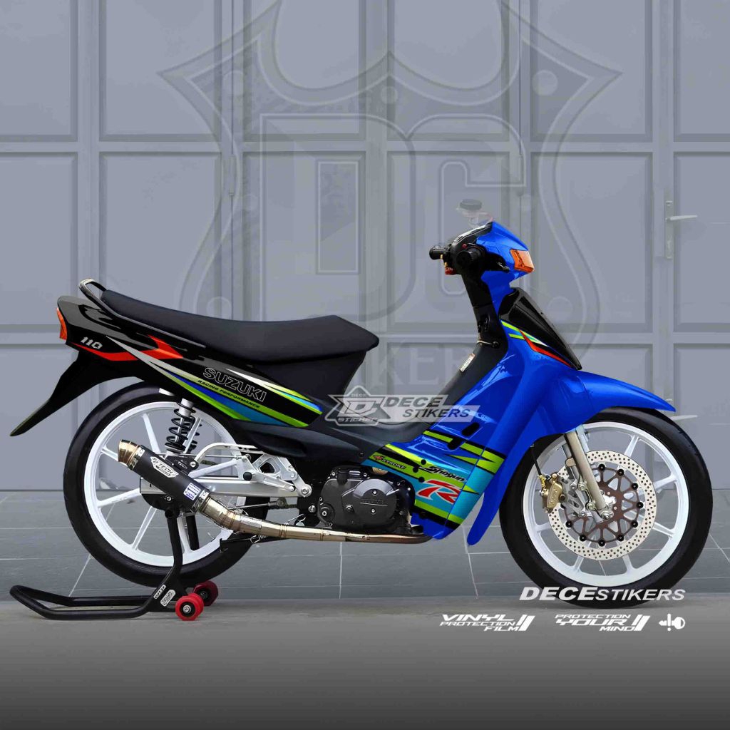 striping variasi shogun kebo