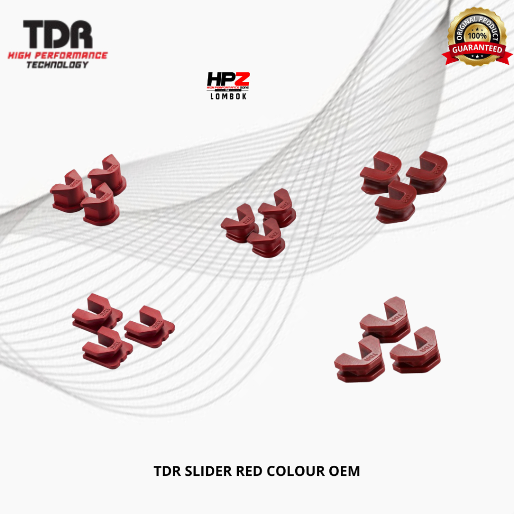 TDR SLIDER RED COLOUR OEM || SLIDE PIECE