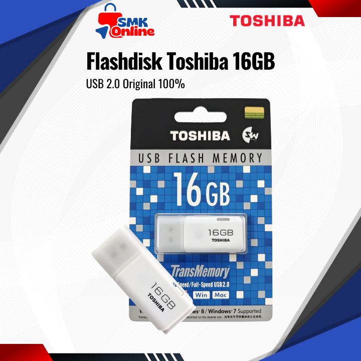 Flashdisk Toshiba 16GB Original 100% Asli