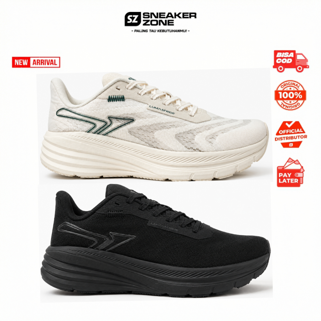 SEPATU RUNNING RECOIR LUMA STRIDE - RECOIR LUMA STRIDE - DAILY RUNNING