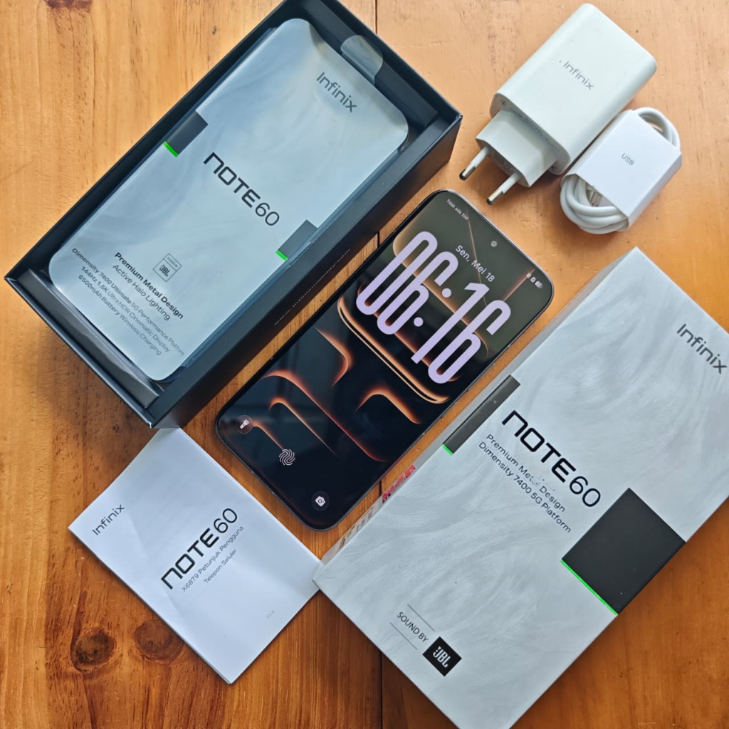 INFINIX NOTE 60 SECOND 8/256GB HANDPHONE SECOND HP SEKEN HP BEKAS HP MURAH
