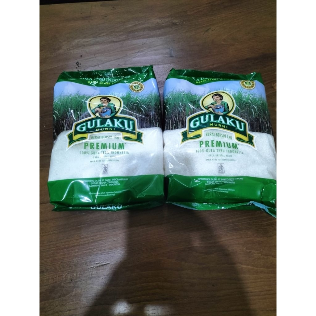 gulaku premium hijau dan kuning.