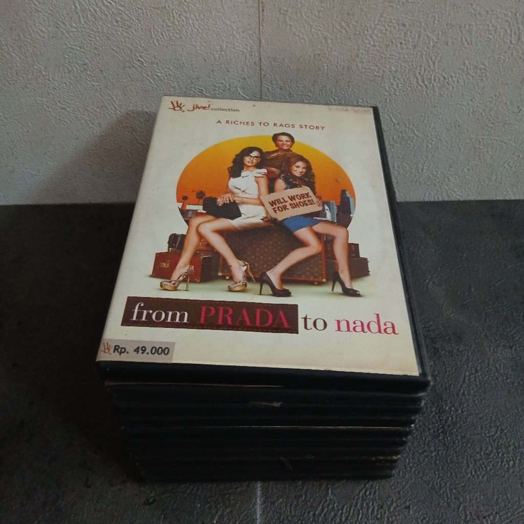 kaset vcd film barat original berbagai judul dan genre