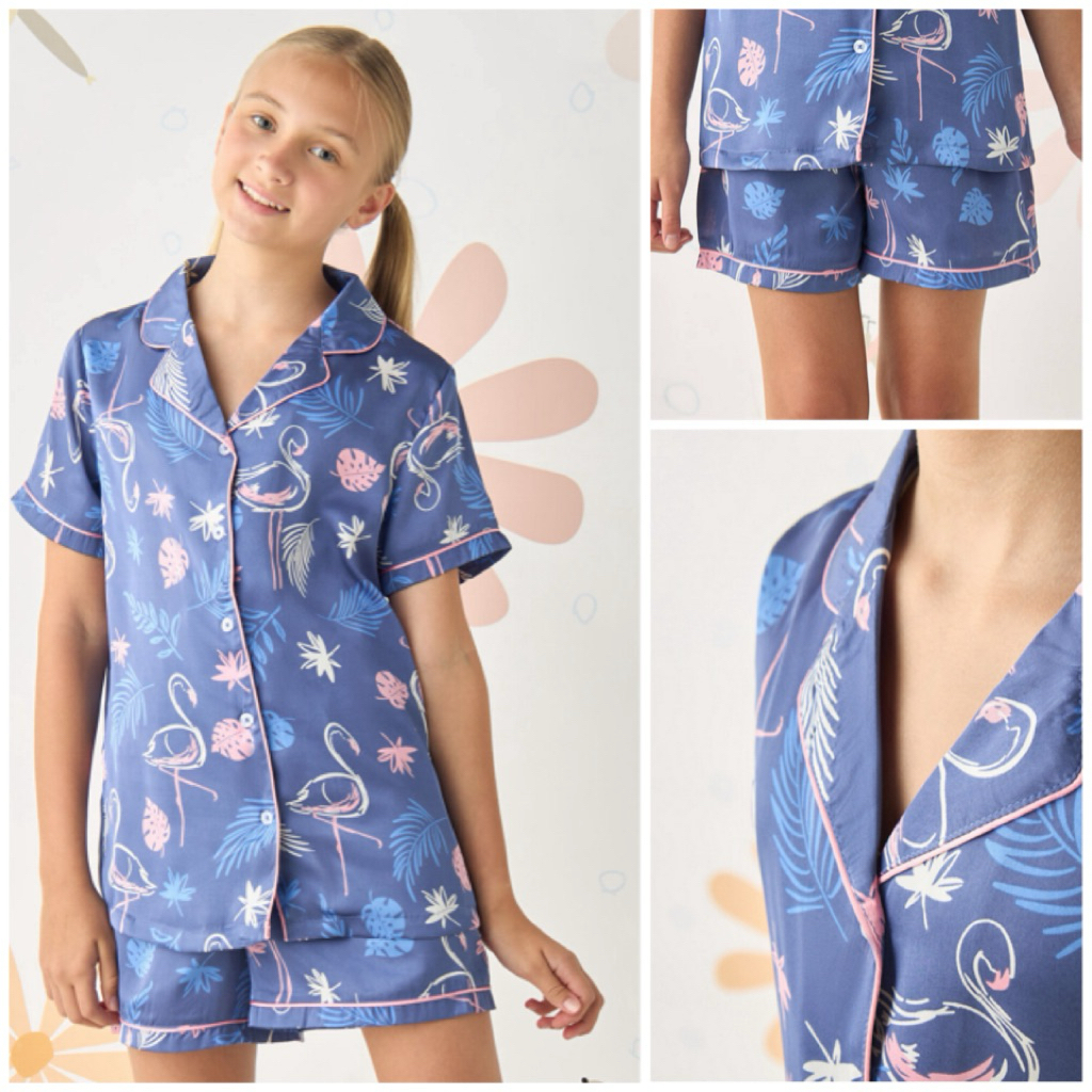 MAX SALE, 2 Piece Flamingo Pyjamas Set