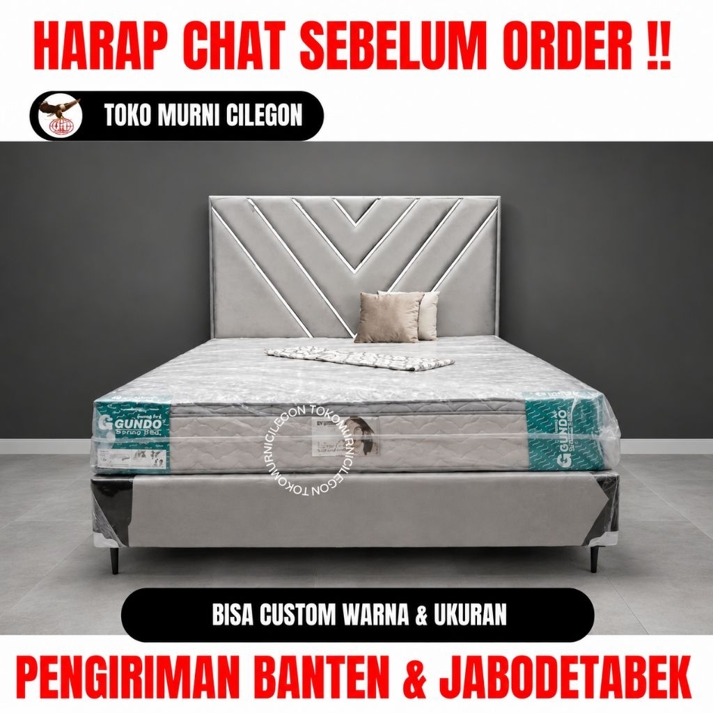 Divan + sandaran Tanpa Kasur (free ongkir cilegon serang kota)