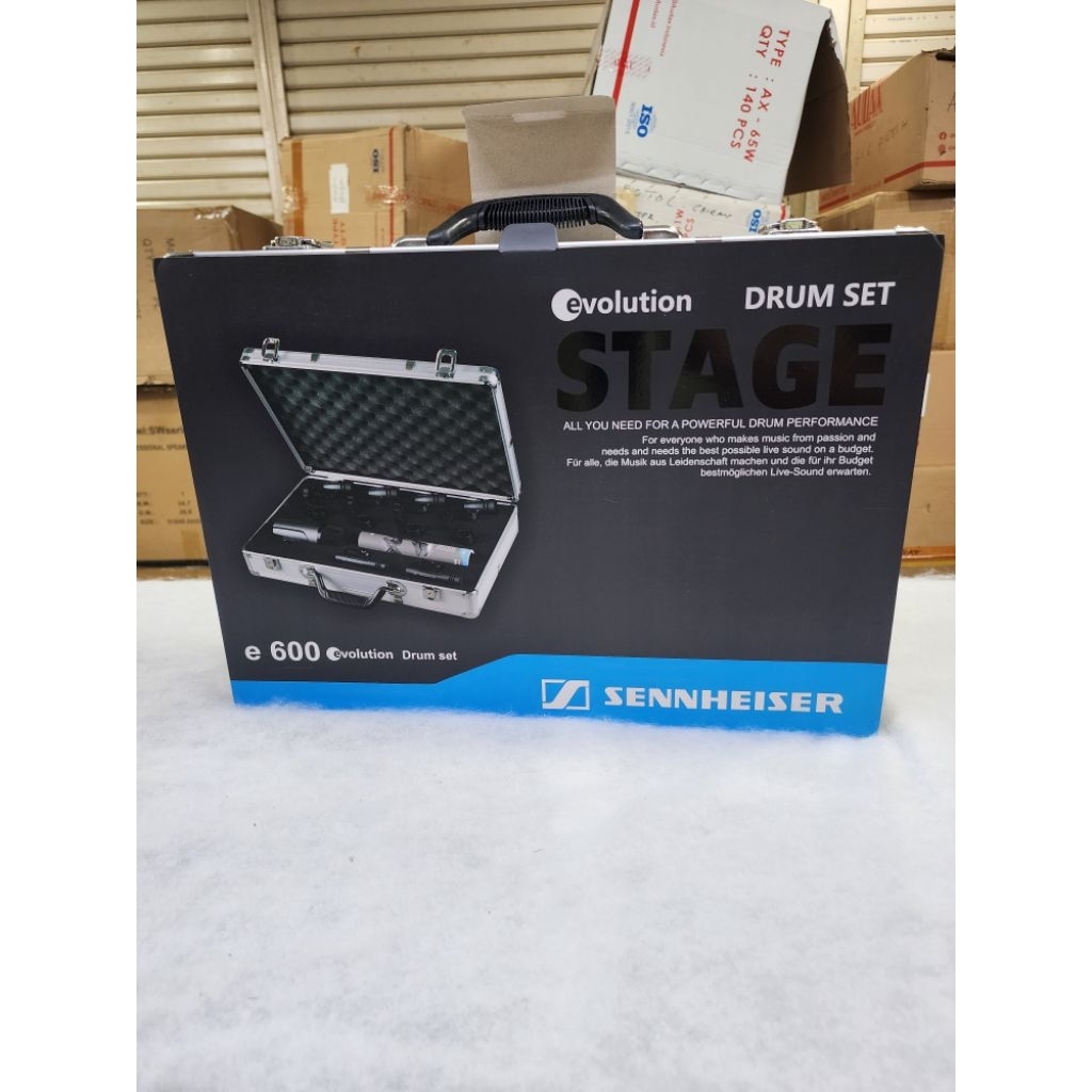 PROFESIONAL MIC DRUM SET SENHEISER E600 / E 600 – 7 KIT PLUS KOPER