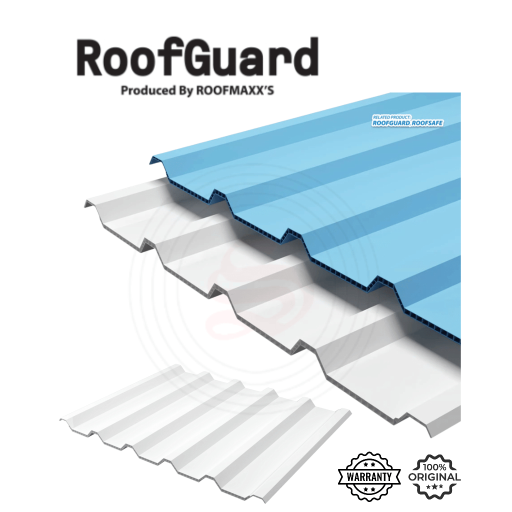 ROOFGUARD 830 ATAP UPVC TWINWALL 11mm (setara Alderon 830)