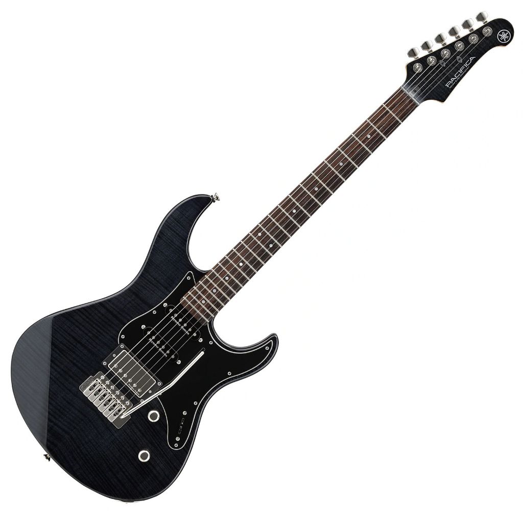 Gitar Elektrik Yamaha / Electric Guitar PAC612VIIFM / PAC 612 VII FM TBL / Flame Maple Transparent B