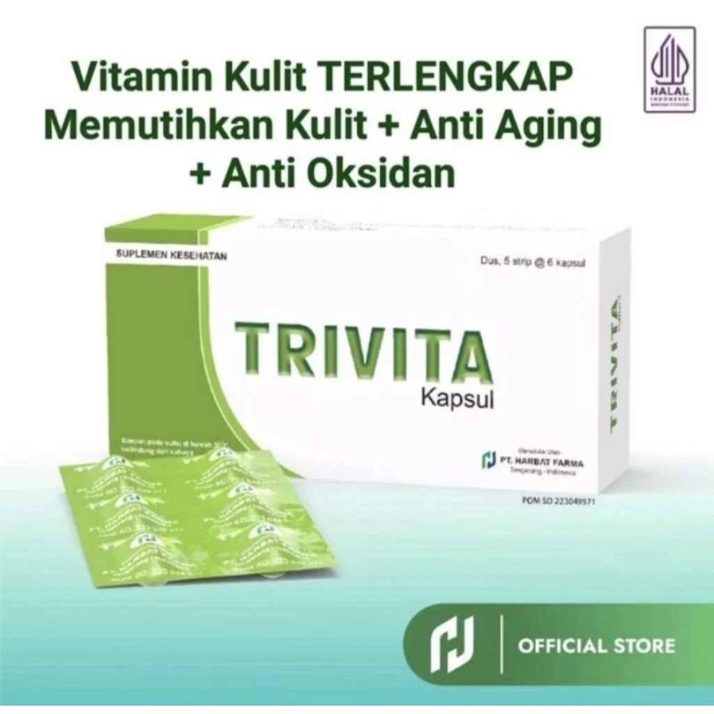 Trivita Per BOX - Suplement anti aging, anti stress, whitening