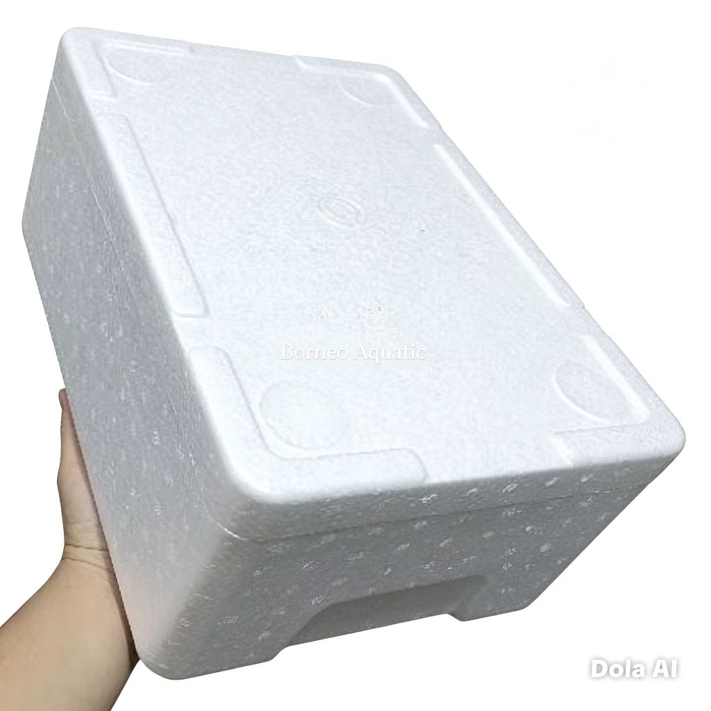 BOX STYROFOAM TUNA // 39x25x16 // TEMPAT PENYIMPANAN MAKANAN // KIRIM IKAN // KIRIM MAKAKAN ATAU BAR