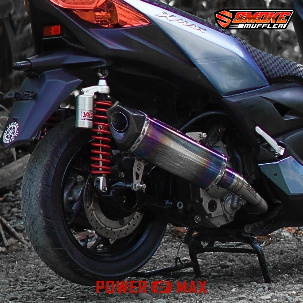 Knalpot Yamaha Xmax250 - Knalpot Xmax250 Smoke Muffler