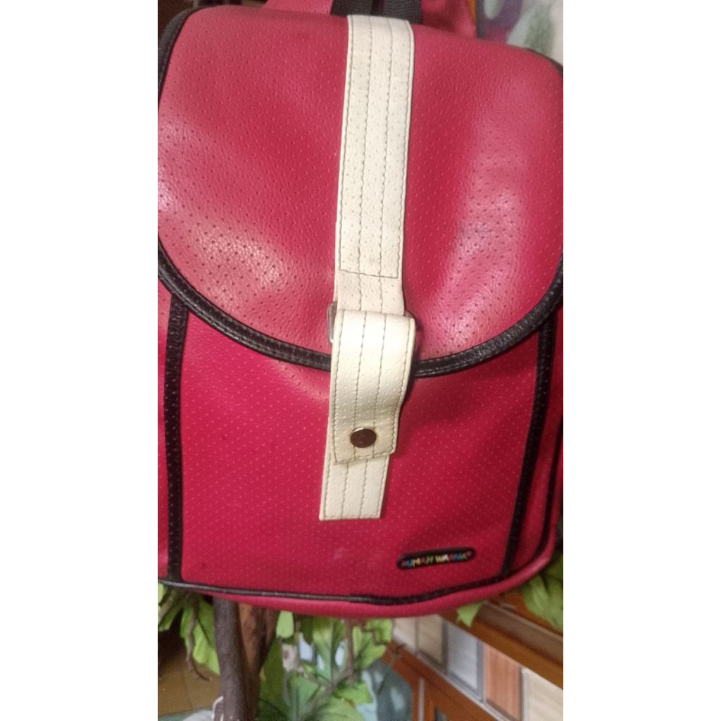 Tas ransel rumah warna preloved second