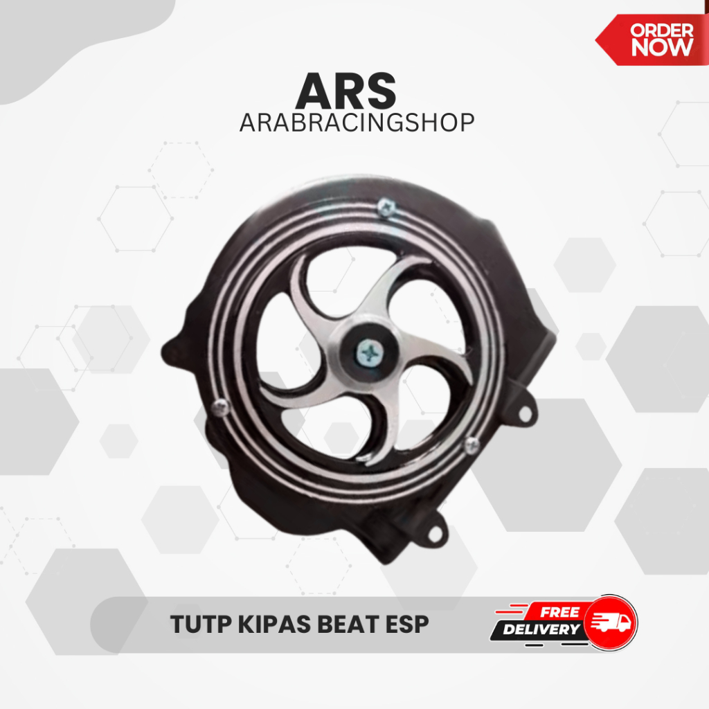 COVER KIPAS SPINNER  SCOOPY 2017-2020, BEAT 2016-2019 ESP